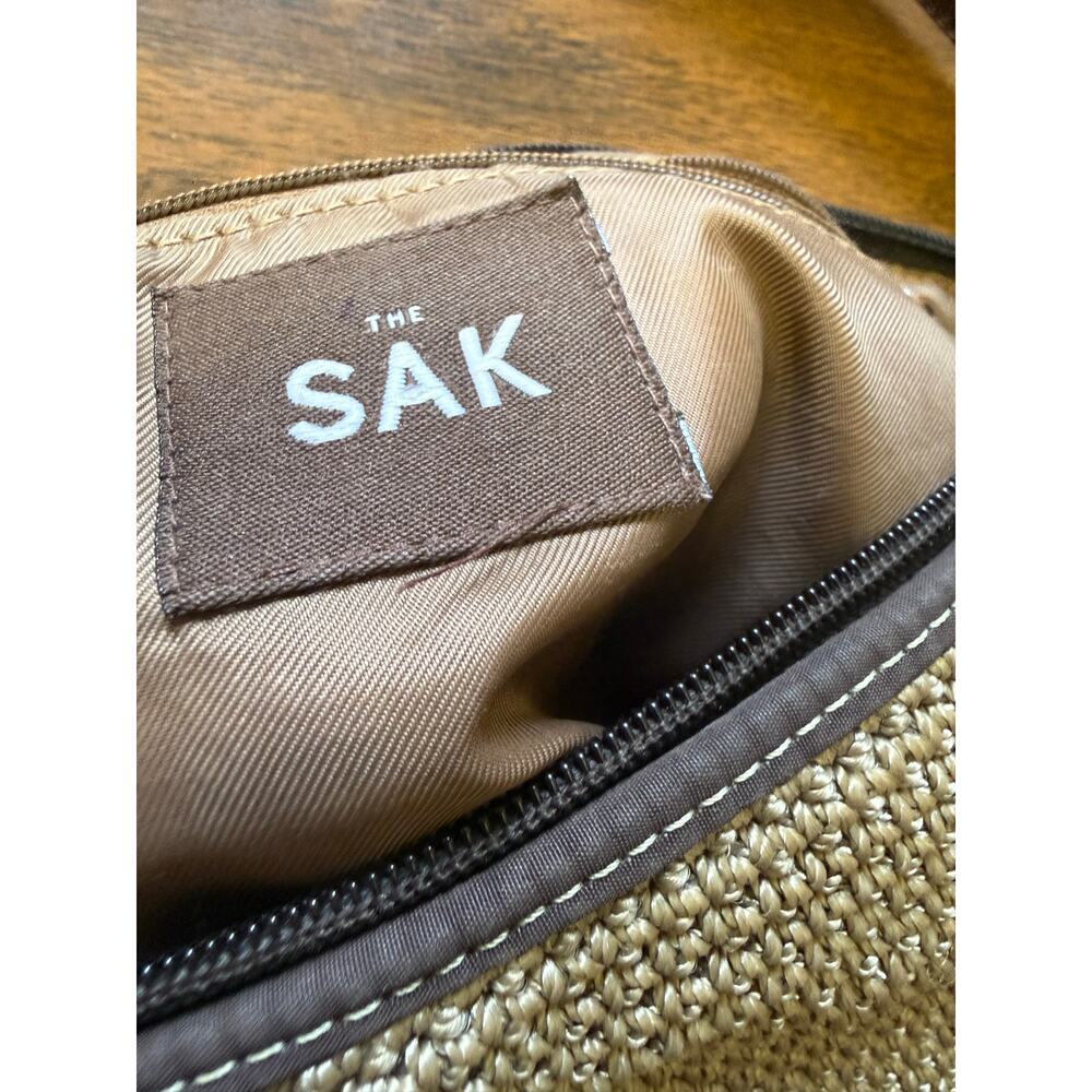 the sak brown crochet shoulder bag - Picture 4 of 6